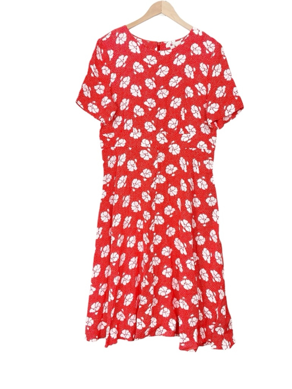 Boden Ruth Midi Dress In Rosehip Primrose Size U.S. 14